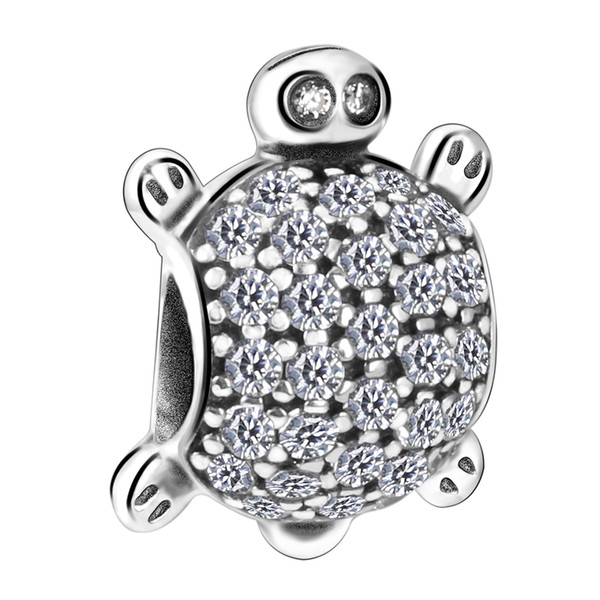 925 sterling silver sea turtle charm beads fit bracelets original animal turtle bead DIY jewelry