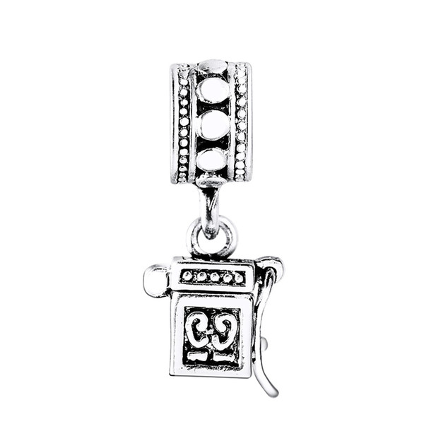 Unique Silver Charms Totem Pendant European Charm Beads Fit Snake Chain Bracelet Bangle DIY Original Jewelry