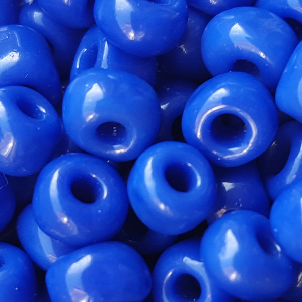 Opaque Glass Seed Beads, dark blue color, Jewelry Making beads 6/0 4mm beads, sold by 300g per lot