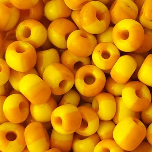 2 tones Glass Seed Beads, opaque glass beads, Jewelry Making beads 6/0 4mm beads, sold by 300g per lot