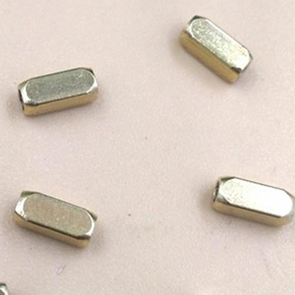 BoYuTe (250 Pieces/lot) Metal Brass 2.5*6MM Square Shaped Fashion Diy Beads for Jewelry Making