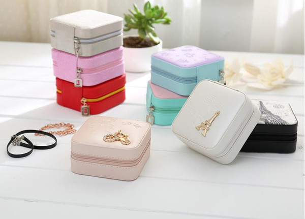 safe house princess flannelette double lock jewelry box the European style cosmetic new arrival and convinace