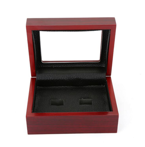 Rosewood Jewelry Champion Ring Wood Gift Box 2-7 pieces