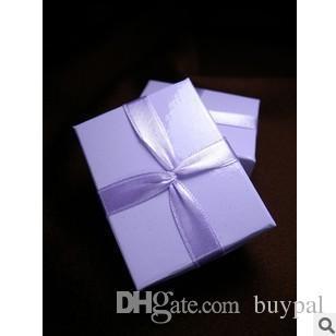 Wholesale High quality Jewelry packing and display Jewelry gift Box Romantic Purple color Ring Box gift box RJ1320 0416dd