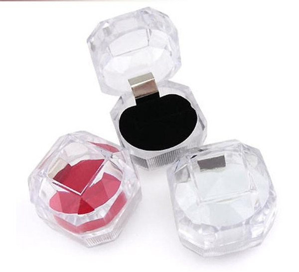 Acrylic Delicate Fashion Jewelry Box For Ring Bracelet Pendant Beads Earrings Pins Ring Holder Display Box jewelry boxes and packag CNY791