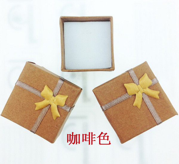 4*4*3 Paper Jewelry Box Fashion Rings Packing Box Gifts Jewelry Box Gifts For Women jy