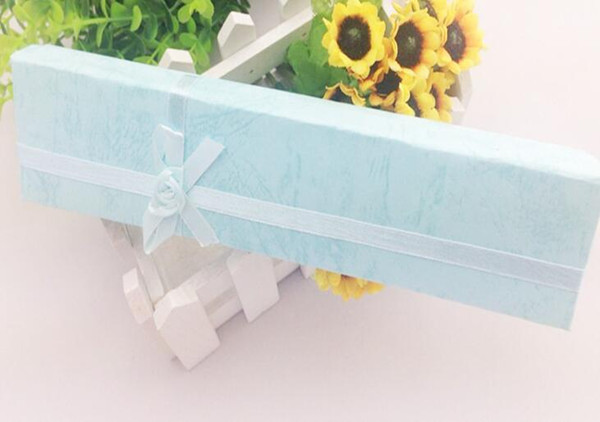 New Jewelry Gift Box Bijoux Stiff Paper Roses Flowers Cardboard Necklace Bracelet Cheap Jewellery Boxes Packaging Jewelry Packaging