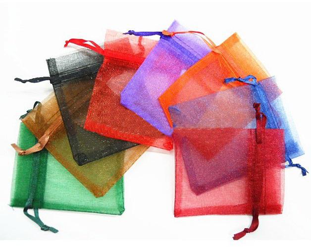 15%off!6.7*9inches!Organza Jewelry Wedding Party Gift Bags 17*23cm Shower Party Gift Pouch