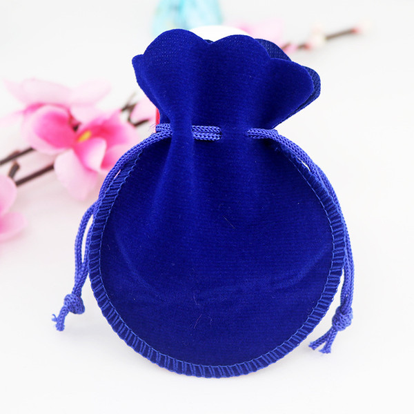 8*10cm Gourd Jewelry Bags Pouch 5 Colors Small Velvet Drawstring Bags Wedding Favor Gifts