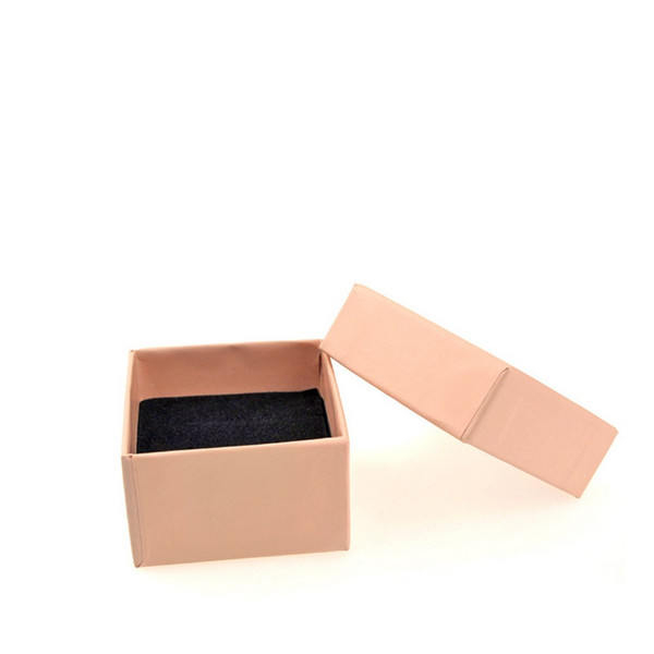 paper box for jewelry small box for ring earrings with black foam 500 pcs