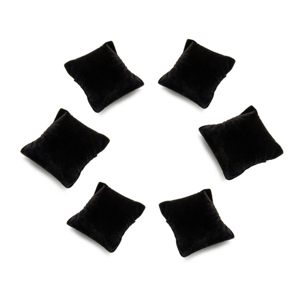 Argositment 20pcs black Velvet Jewerly Pillow Display for Watch Bracelet Bangle