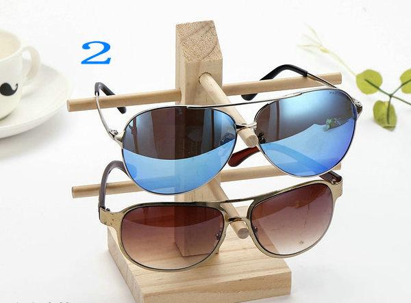 New Arrival TONVIC Wood Display Stand For Sunglass 3D Glass Glasses BRACELET NECKLACE JEWELRY Display Stand Holder Rack Easy Assembly