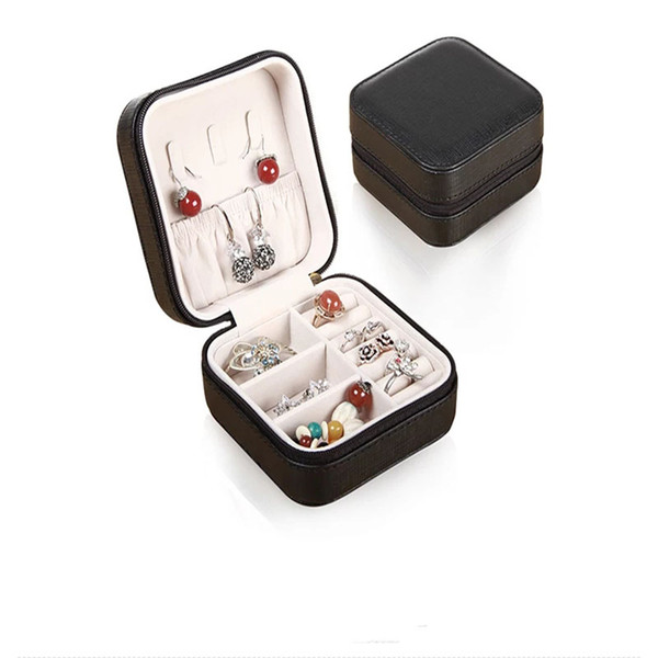 Portable Jewel Box Princess European Style Korean Bracelet Earrings Receive A Mini Bracelet Box Necklace Ring