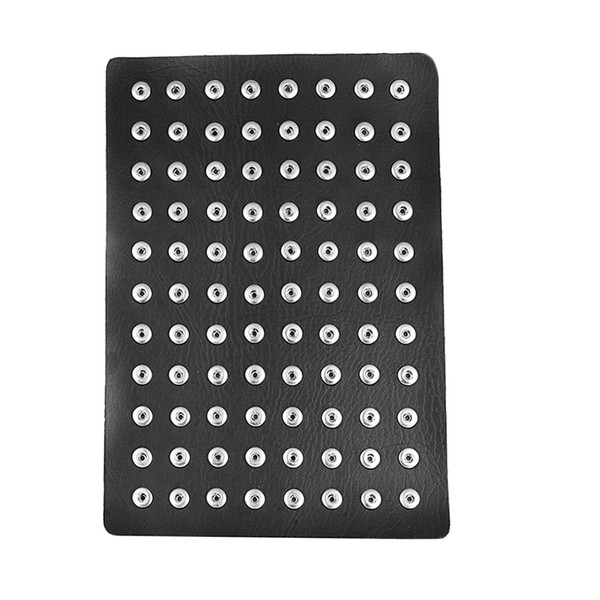 Noosa Chunks 12MM Snap Button Display 10 Colors Leather Snap Display for 60 PCS Chunks Snap Jewelry Display Hold