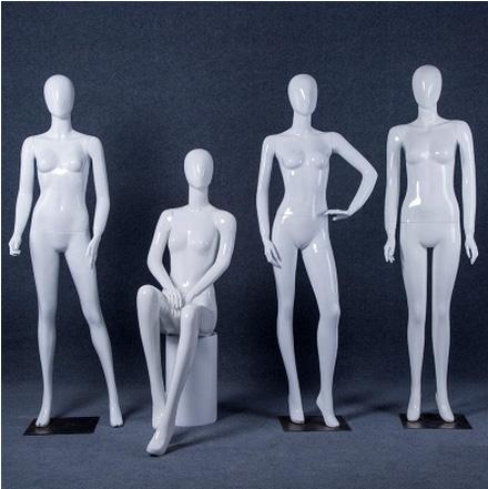 High Quality New Style Manikin Full Body Female Mannequin Gloss White Mannequin Professional Manufacturer In China