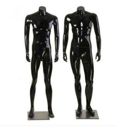 Fashionable New Fashion Style Male Headless Mannequin White&Black Mannequin Made In China