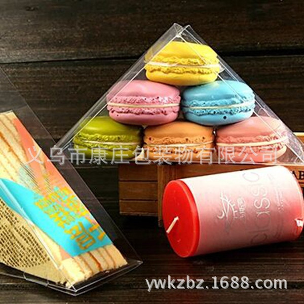 Transparent PVC packaging box European style candy box gift box sandwich box number P9 spot