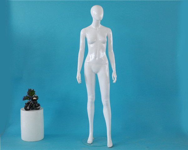 High Quality Gloss White Mannequin Clothes Women Model Factory Direct Sell