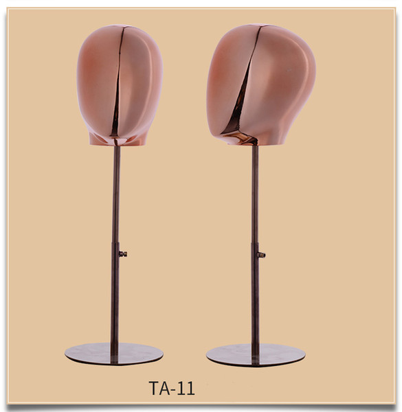 High Quality New Style Male&Female Display Head Mannequin With Base On Show