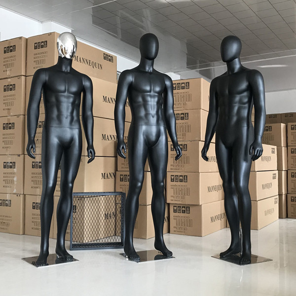 New Customized Matt Black Mannequin Dumb Black Model Hot Sale