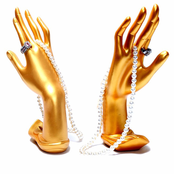 Free Shipping!!Fashionable Golden Hand Mannequin High Quality Mannequin Hand On Sale