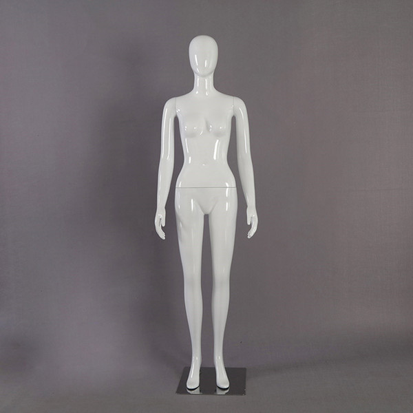 Best Quality Gloss White Female Mannequin Fashion Model Design By Factory