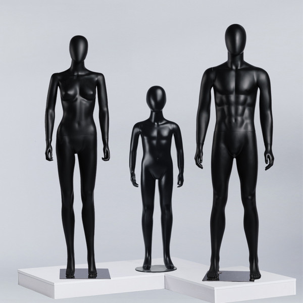 High Quality Black Mannequin Full Body Model Factory On Sale