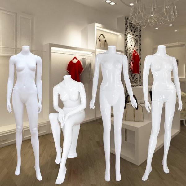 New Best Quality Female Mannequin Without Head Full Body Women Model Factory Direct Sell