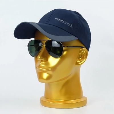 Fashion Style Top Level Fiberglass Mannequin Head Male Sunglasses Head Model For Display