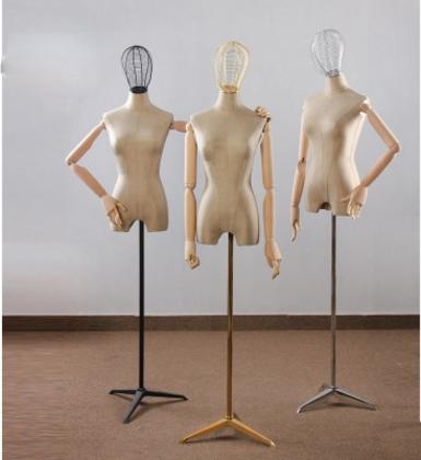 Fashion Style Hot Sale Fiberglass Fabric Female Mannequin Dressmaking Model Factory Direct Sell