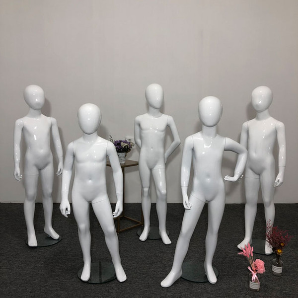 Fashion Style White Color Child Mannequin Child Manican On Sale