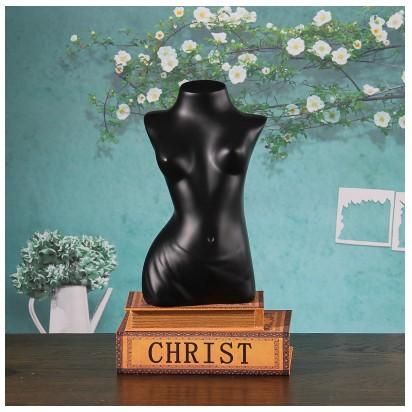 Free Shipping!! Newest Fashion Mannequin For Display Necklace Half Body Mannequin Torso Hotsell