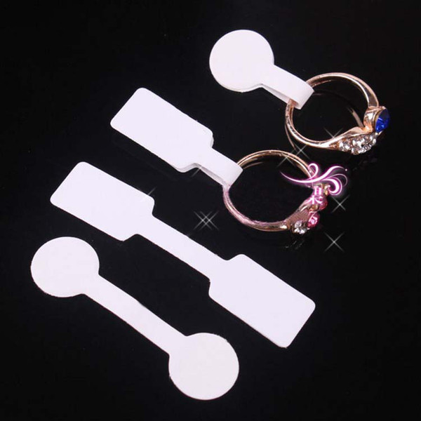 Jewelry Price Tag Paper Cover Rings Cards Write Size In The Tags Round and Square Optional Wholeslae Free Shipping - 0013hook