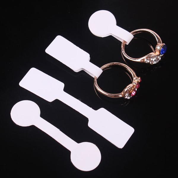 Jewelry Price Tag quadrate paper for necklace ring jewelry price labels tags display Paper Price Tags 60x12mm 50x13mm