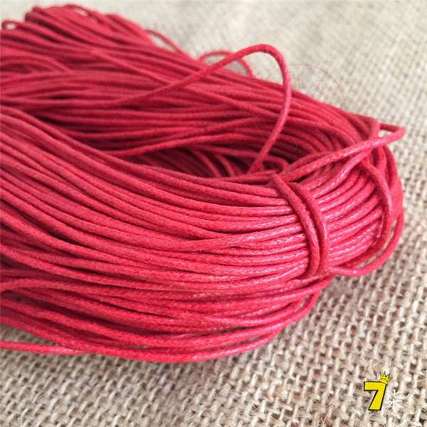 in stock Good quality color wax hang tag string in apparel,hang tag strings cord for garment,stringing hangtag seal no head 240meter