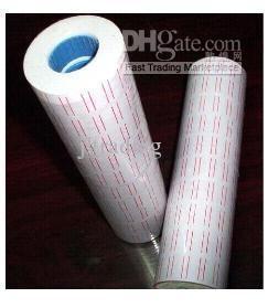 FREESHIPPING Wholesale 20 Rolls WHITE Price label for MX-5500 Price Tag Gun lableller Useful Price Tags