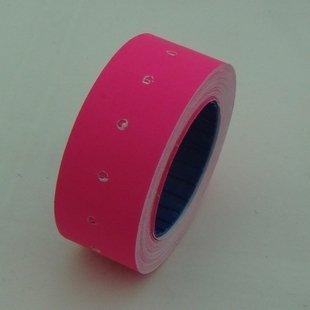 Retail Rose Red 3 Rolls A Barrel 4000pcs Price Tag Paper Price Label Refill Adhesive for MX-5500 Price Tag Gun Lableller