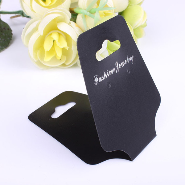 China Wholesale 5.1*12.5 CM Black Necklace/Bracelet/ Rings Display Cards jewelry organizers jewelry displays card gift