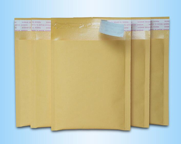 Free Shipping 30pcs 180*150mm Small Kraft Bubble Mailers Padded Envelope Package Supply Pouches Bags DIY Jewelry Packaging N197