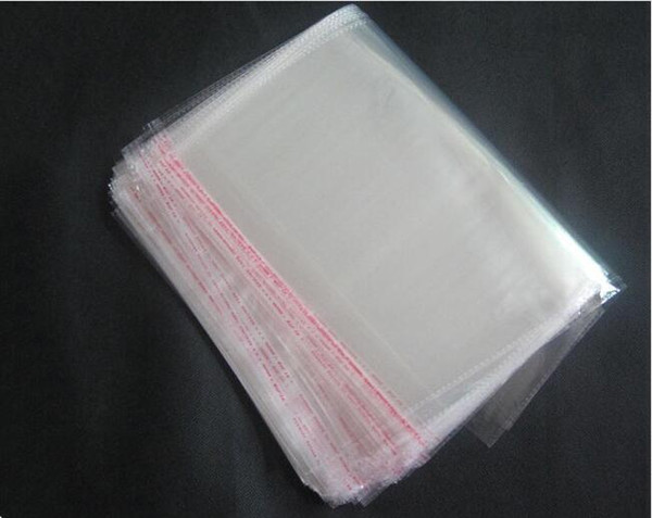 200pcs/7cmx10cmTransparent Self Adhesive Seal Plastic Bags OPP Poly Self Sealing Clear Cellophane Bags for Gifts Packaging Bags