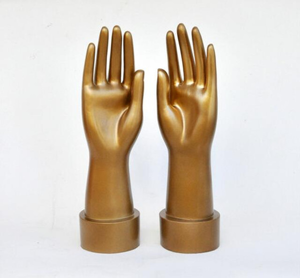 Freeshipping jewelry mannequins New Top Level display hand mannequin male,Industrial gloves hand mold antifreeze,1 pair,M00529