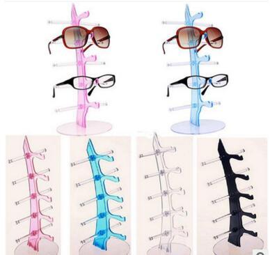 Wholesale - mix Color Sunglasses Showing Colorful Racks Eyeglasses Frame Display Holder Stand High quality free shipping