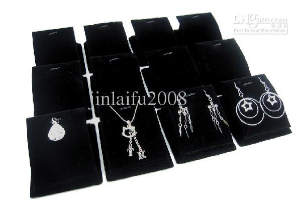 12PCS BLACK Necklace Pendant FASHION JEWELLERY DISPLAY STANDS