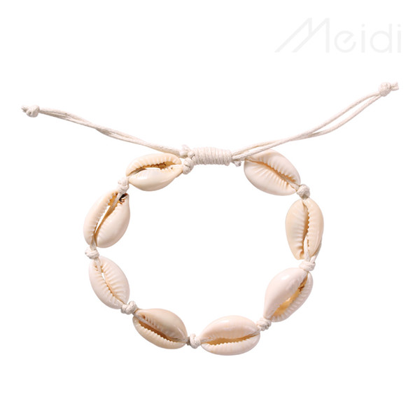 2019 cross-border hot hot style popular European and American fashion conch ocean series shell necklace bracelet set