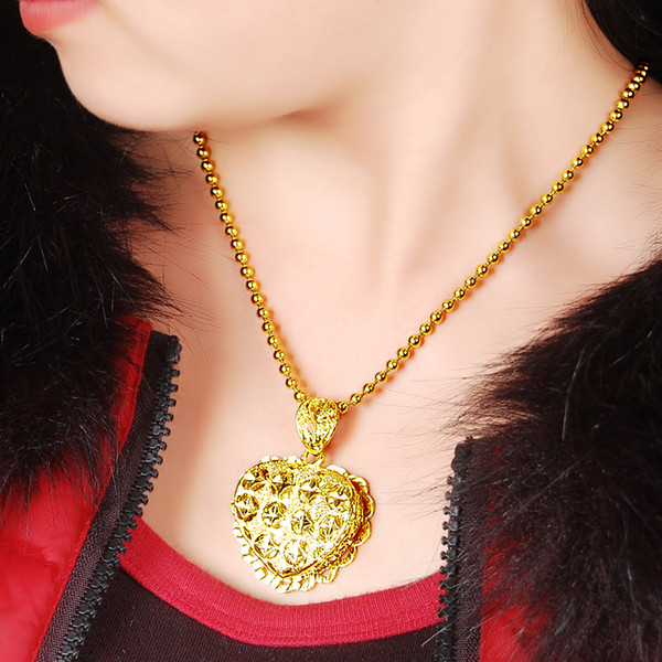 Ladies Necklace Birthday gift Jp040 18K Gold Filled Necklace