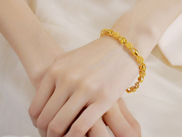 AAAAAA High Quality Cheap Fashion Jewelry Hollow Bracelet Gold Exquisite Bracelet Exquisite Chain Jewelry Charm Women Jewelry