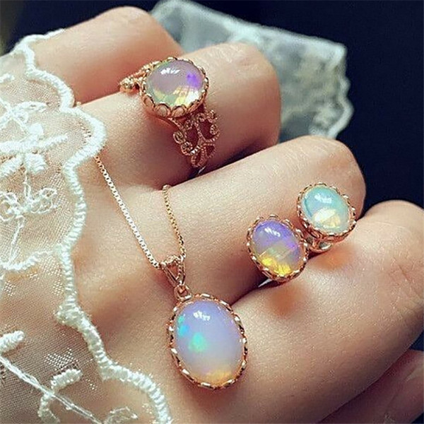 Classic Bridal Jewelry Sets For Brides Bridesmaid 925 Sterling Silver Shiny Cubic Zircon Crystal Earrings Necklaces