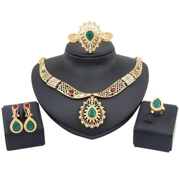 Fashion jewelry set create a necklace set fashion accessories wedding travel first choice the new 2018 hot sell