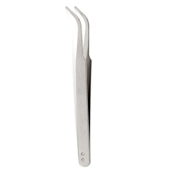 Stainless Steel Tweezers Straight Curved Tip Pottery Tools For Modeling Sculpting Sculpture Carving Tools