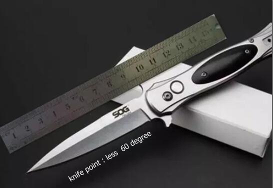 SOG automatic knives FIELDER knife 440C 8Cr14Mov hunting camping survival knives Xmas gift fknives